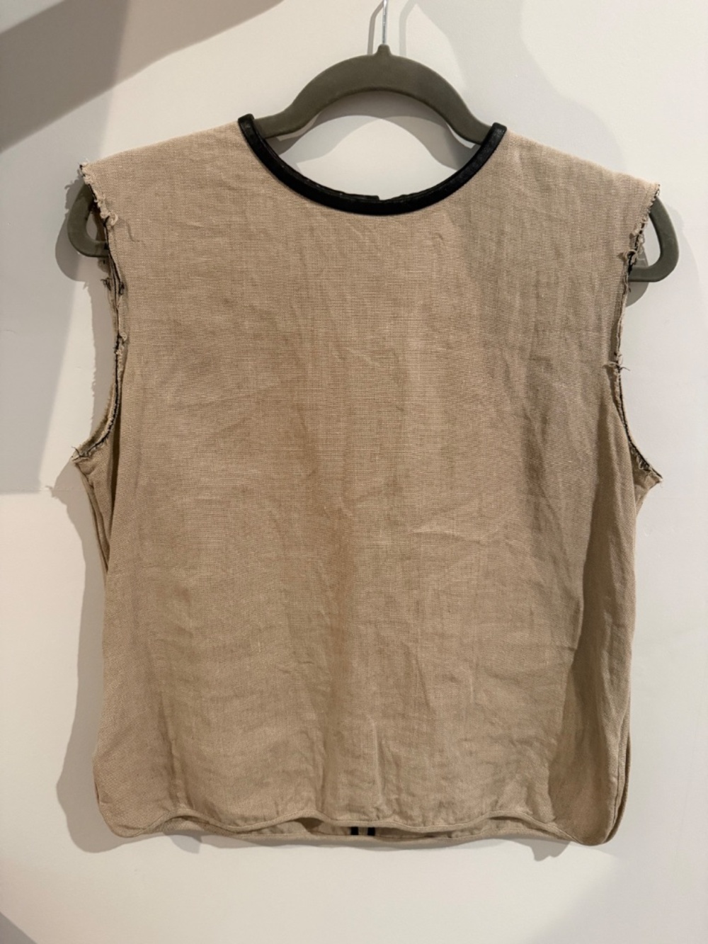 Celine Linen Top, Size 42